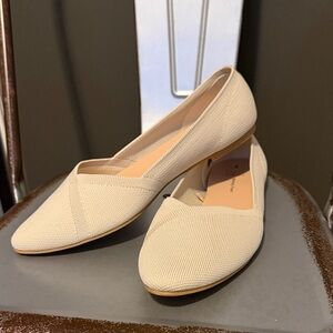 Time and Tru Cream Women's Loafers